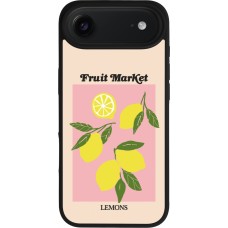 iPhone Air Case Hülle - Silikon schwarz Fruit market lemons 2026