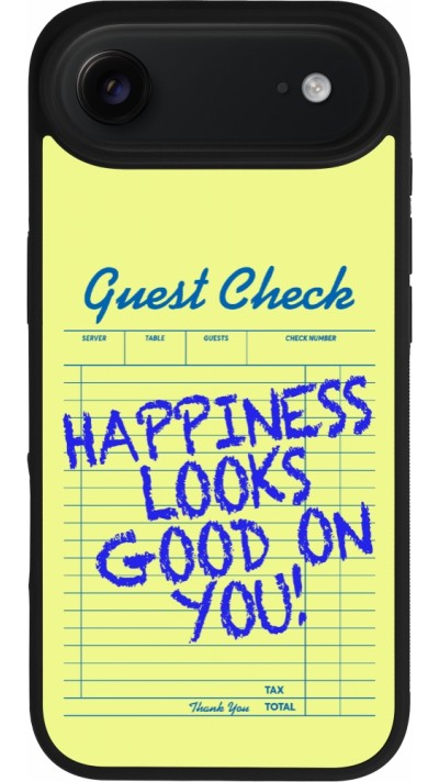 iPhone Air Case Hülle - Silikon schwarz Guest check 2026