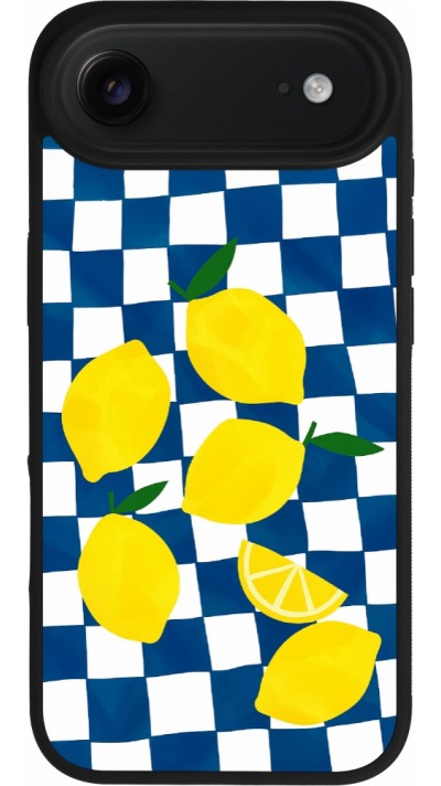 iPhone Air Case Hülle - Silikon schwarz Illustration lemons 2026