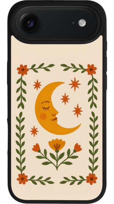 iPhone Air Case Hülle - Silikon schwarz Half moon stamp 2026