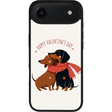 iPhone Air Case Hülle - Silikon schwarz Saint Valentines Day 26 Happy Valentine