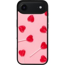 iPhone Air Case Hülle - Silikon schwarz Saint Valentines Day 26 Lollipop