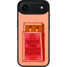 Coque iPhone Air - Silicone rigide noir Saint Valentines Day 26 Perfect Match