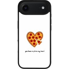 iPhone Air Case Hülle - Silikon schwarz Saint Valentines Day 26 You have my pizza heart