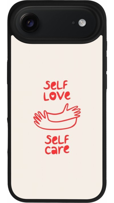 iPhone Air Case Hülle - Silikon schwarz Saint Valentines Day 26 Self love self care