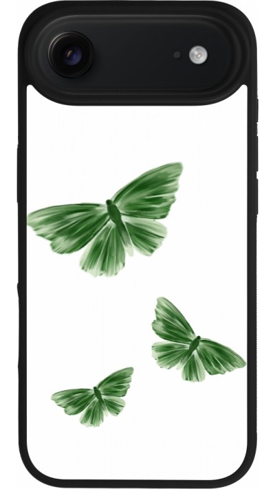 iPhone Air Case Hülle - Silikon schwarz Butterflies 2026