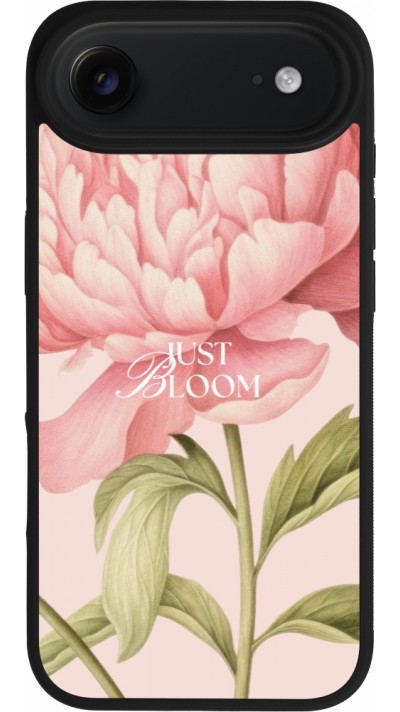 iPhone Air Case Hülle - Silikon schwarz Just Bloom 2026