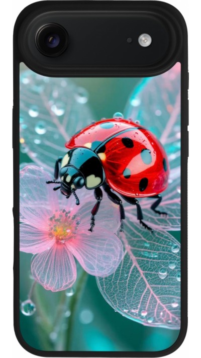 iPhone Air Case Hülle - Silikon schwarz Ladybird in bloom 2026