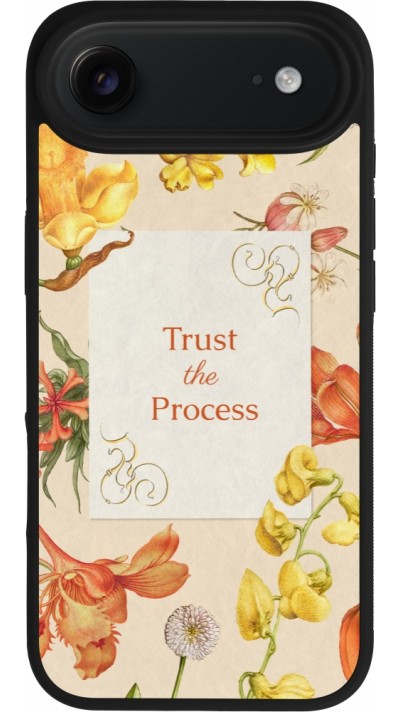 iPhone Air Case Hülle - Silikon schwarz Trust the process 2026