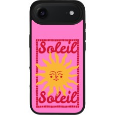 Coque iPhone Air - Silicone rigide noir Sun sun 2026