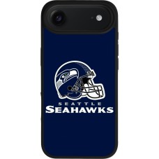 Coque iPhone Air - Silicone rigide noir Super Bowl 26 Seattle 3