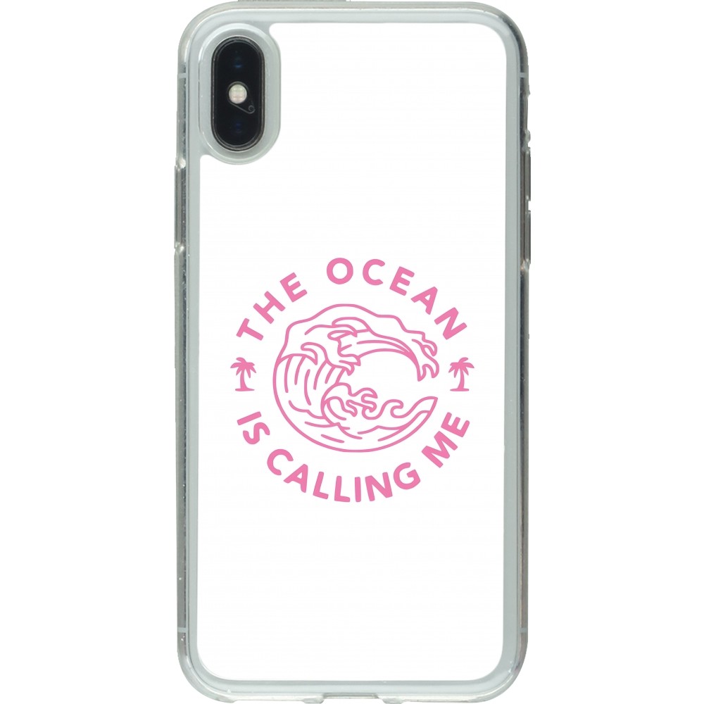 Coque iPhone X / Xs - Gel transparent The Ocean is calling me