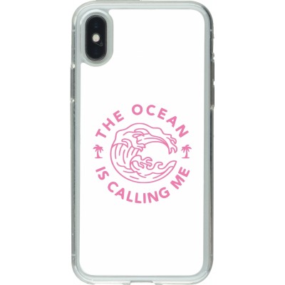 Coque iPhone X / Xs - Gel transparent The Ocean is calling me