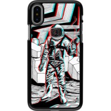 Coque iPhone X / Xs - Anaglyph Astronaut