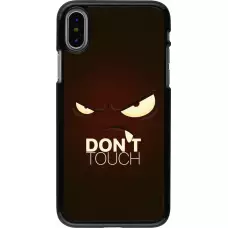 Hülle iPhone X / Xs - Angry Dont Touch