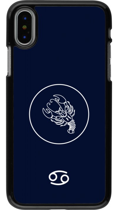 Coque iPhone X / Xs - Astrologie Cancer