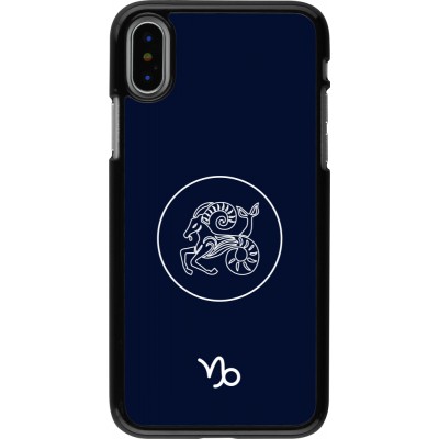 Coque iPhone X / Xs - Astrologie Capricorne