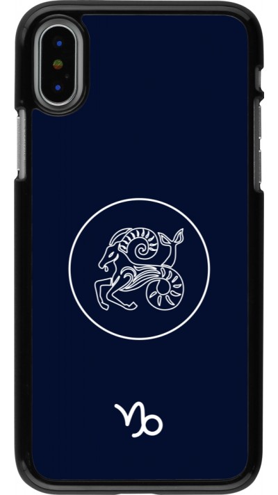 Coque iPhone X / Xs - Astrologie Capricorne