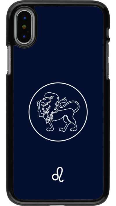 Coque iPhone X / Xs - Astrologie Lion
