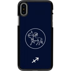 iPhone X / Xs Case Hülle - Astrologie Schütze