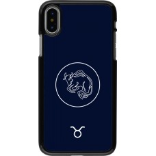 iPhone X / Xs Case Hülle - Astrologie Stier