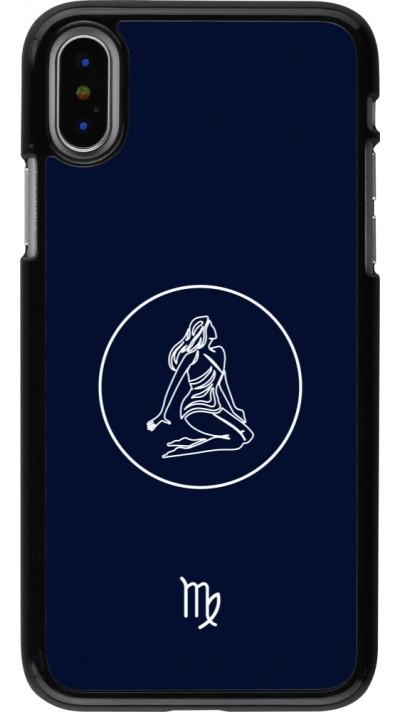 Coque iPhone X / Xs - Astrologie Vierge
