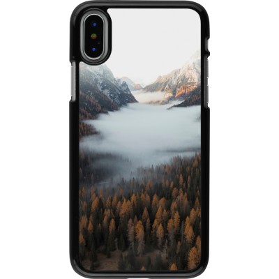Coque iPhone X / Xs - Autumn 22 forest lanscape