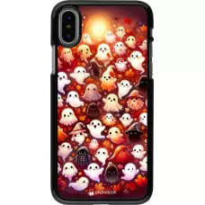iPhone X / Xs Case Hülle - Gespenster Herbst niedlich