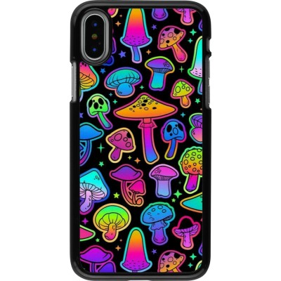Coque iPhone X / Xs - Autumn 2024 magic mushrooms