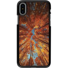 iPhone X / Xs Case Hülle - Autumn 25 Trees