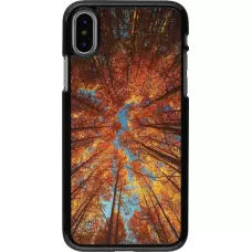 iPhone X / Xs Case Hülle - Autumn 25 Trees