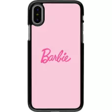 iPhone X / Xs Case Hülle - Barbie Text