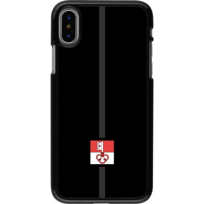 Coque iPhone X / Xs - Canton OW noir
