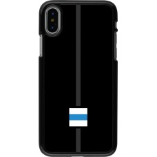 iPhone X / Xs Case Hülle - Kanton ZG schwarz