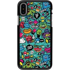 iPhone X / Xs Case Hülle - Cartoons old school