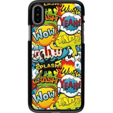 iPhone X / Xs Case Hülle - Cartoons slogans