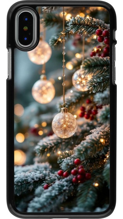 Coque iPhone X / Xs - Christmas 25 Xmas Decorated Tree