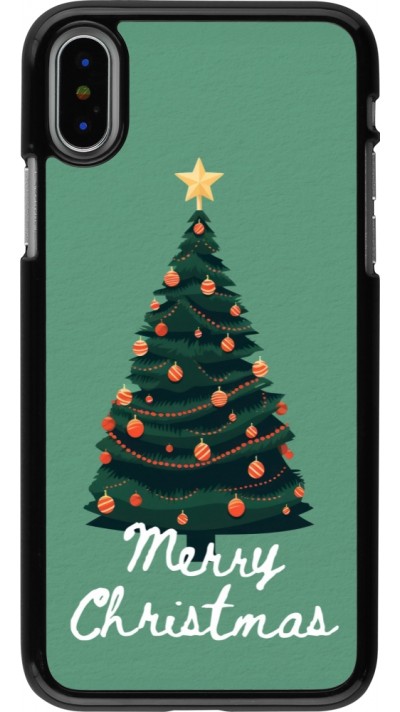 Coque iPhone X / Xs - Christmas 25 Xmas Tree