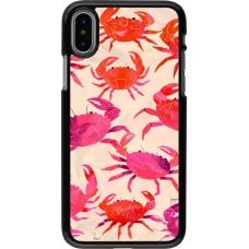 Coque iPhone X / Xs - Crabs Paint