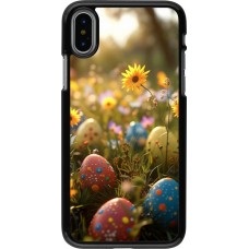 iPhone X / Xs Case Hülle - Easter 2026 Decorated eggs