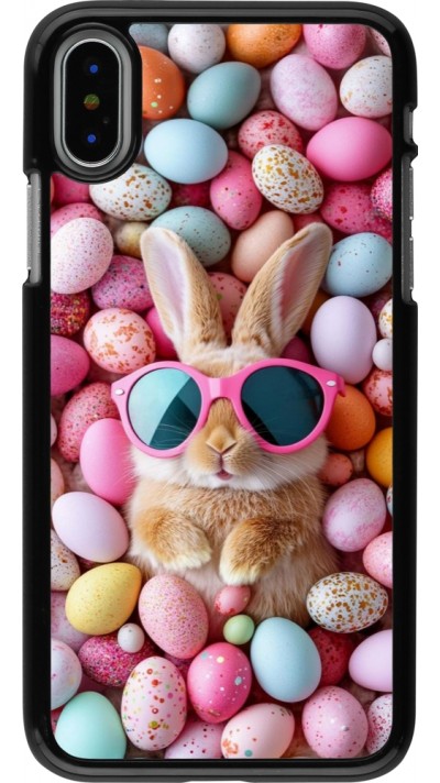 iPhone X / Xs Case Hülle - Easter 2026 Rabbit fun