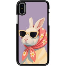 iPhone X / Xs Case Hülle - Easter 2026 Rabbit with scarf