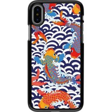 iPhone X / Xs Case Hülle - Easter 2023 japanese fish