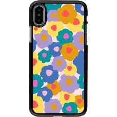 iPhone X / Xs Case Hülle - Easter 2024 flower power