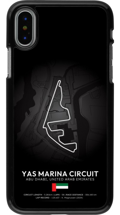 Coque iPhone X / Xs - F1 Track 2025 Abu Dhabi