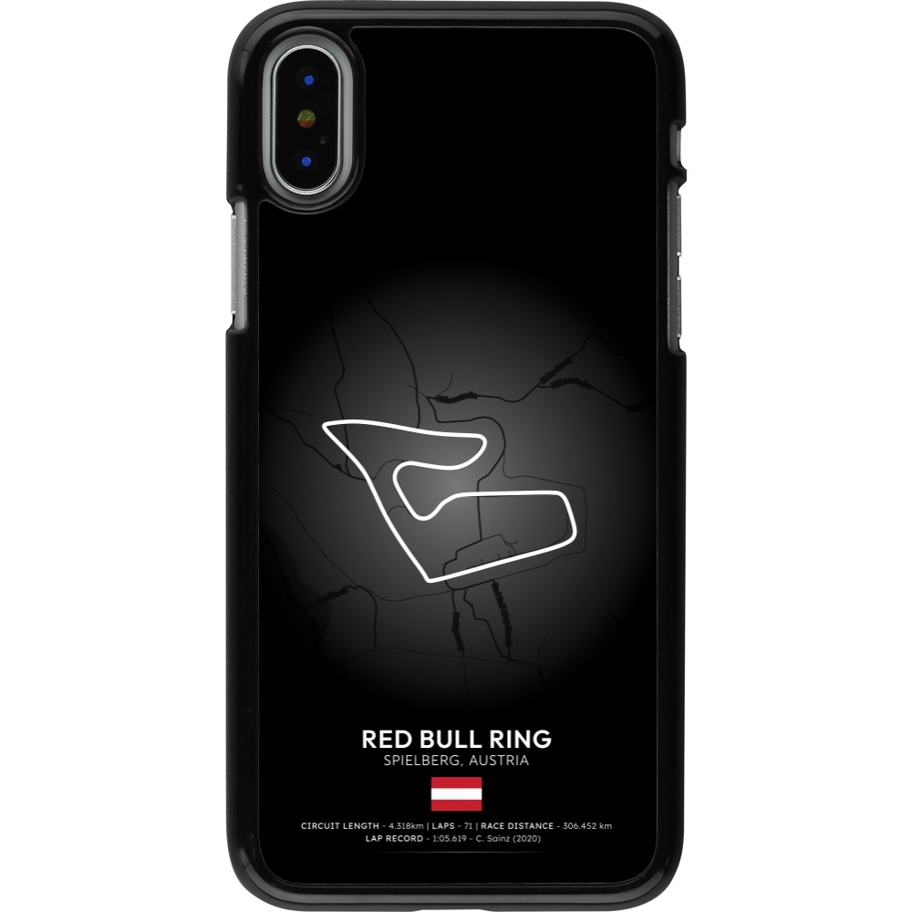 iPhone X / Xs Case Hülle - F1 Track 2025 Austria