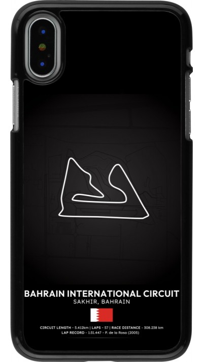 Coque iPhone X / Xs - F1 Track 2025 Bahrain
