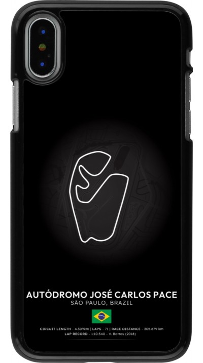 Coque iPhone X / Xs - F1 Track 2025 Brazil