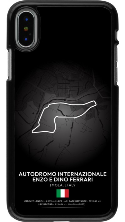 Coque iPhone X / Xs - F1 Track 2025 Emilia-Rogmana