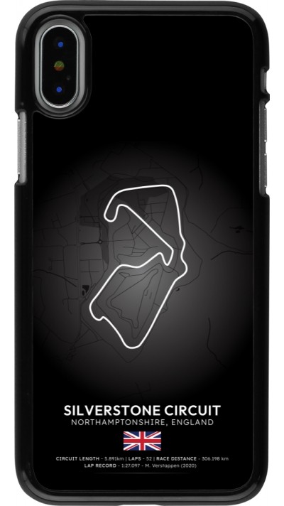 Coque iPhone X / Xs - F1 Track 2025 Great Britan